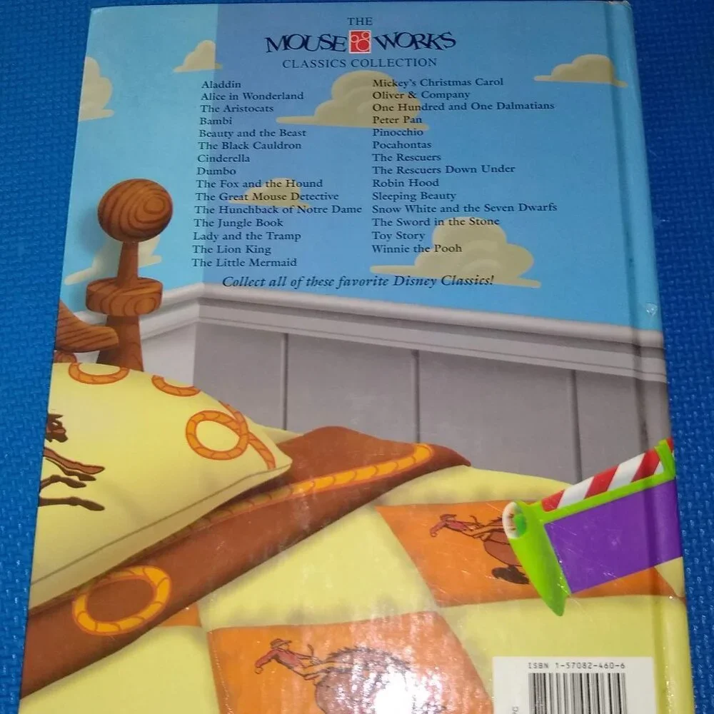 Mouse Works Disney Toy Story 1996 + Toy Story a Friend is .... + Plush Vintage